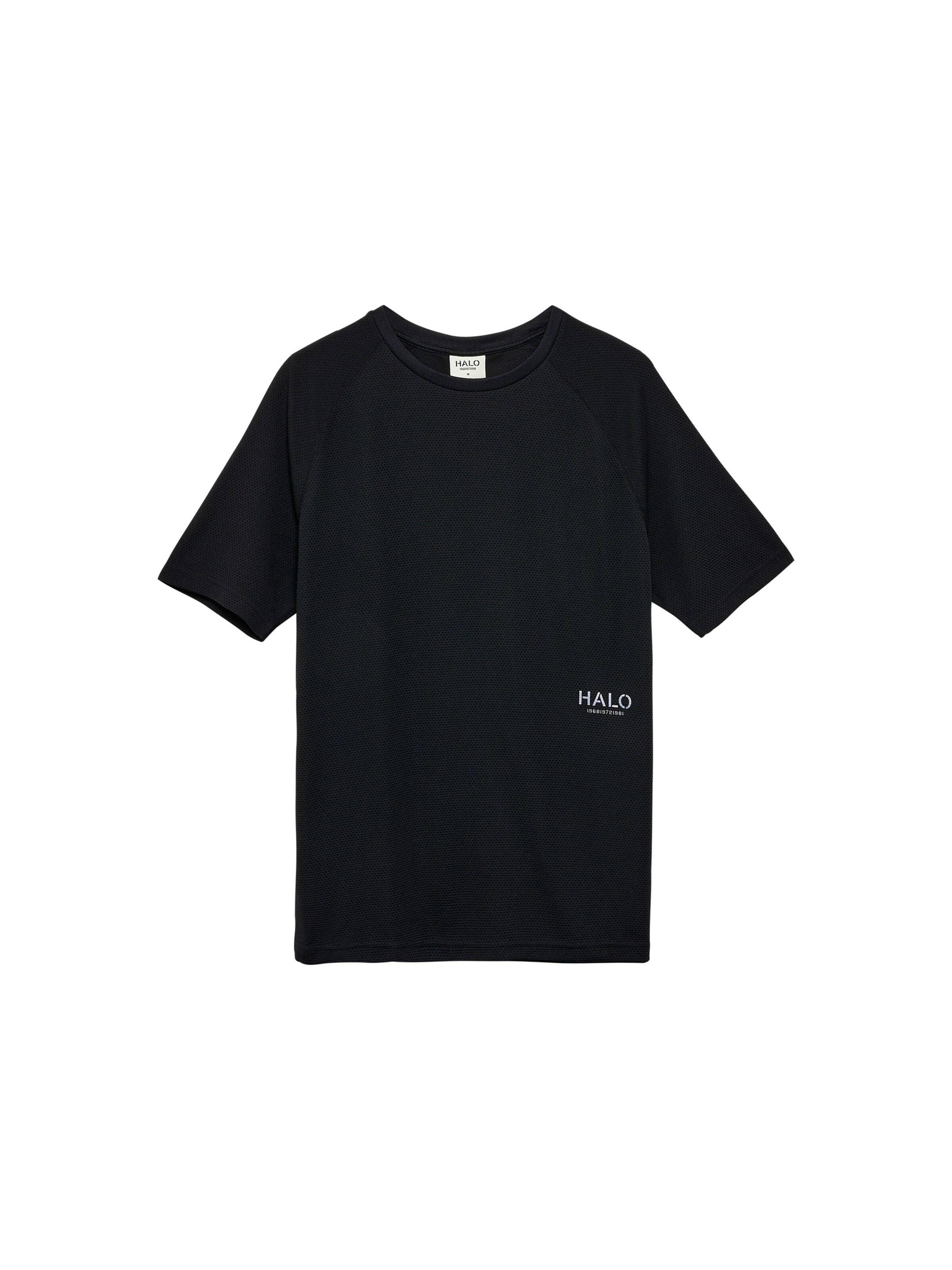 HALO T-Shirt in Schwarz: Vorderseite