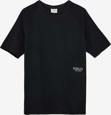 HALO Shirt in Zwart: voorkant