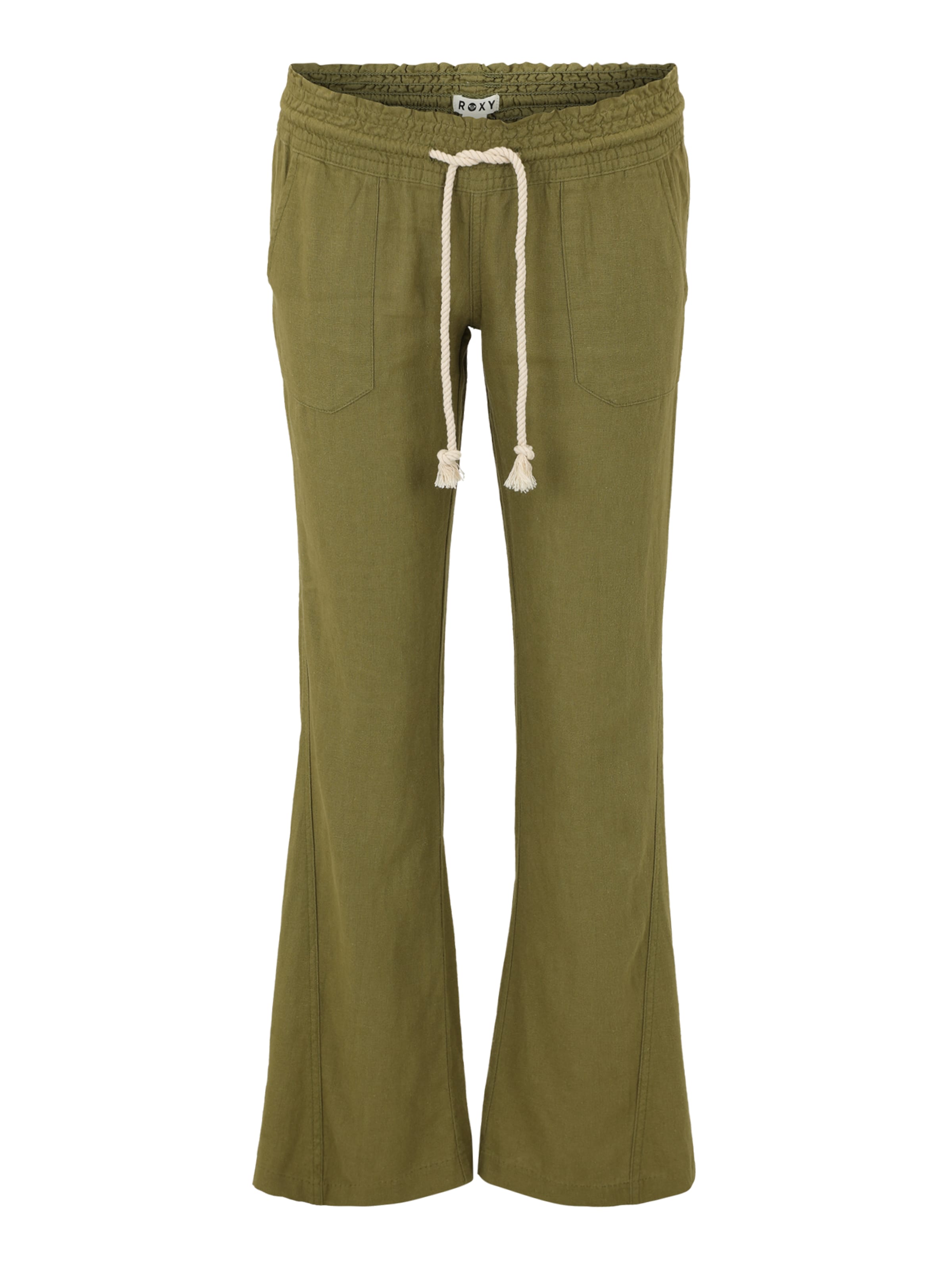 Pantalon &#x27;Oceanside&#x27; ROXY en vert : devant