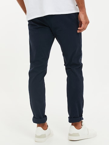 Threadbare Regular Chino 'Marley' in Blauw