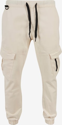 SOUTHPOLE Cargo Pants in Beige: front