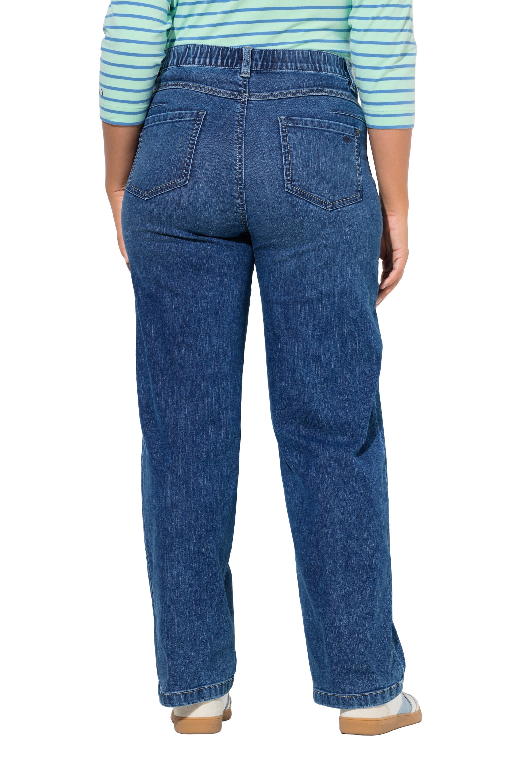 LAURASØN Regular Jeans in Blau