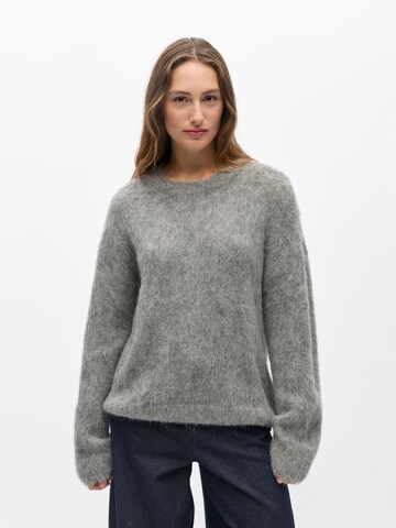 OBJECT Pullover  'HARRY' in Grau: Vorderseite