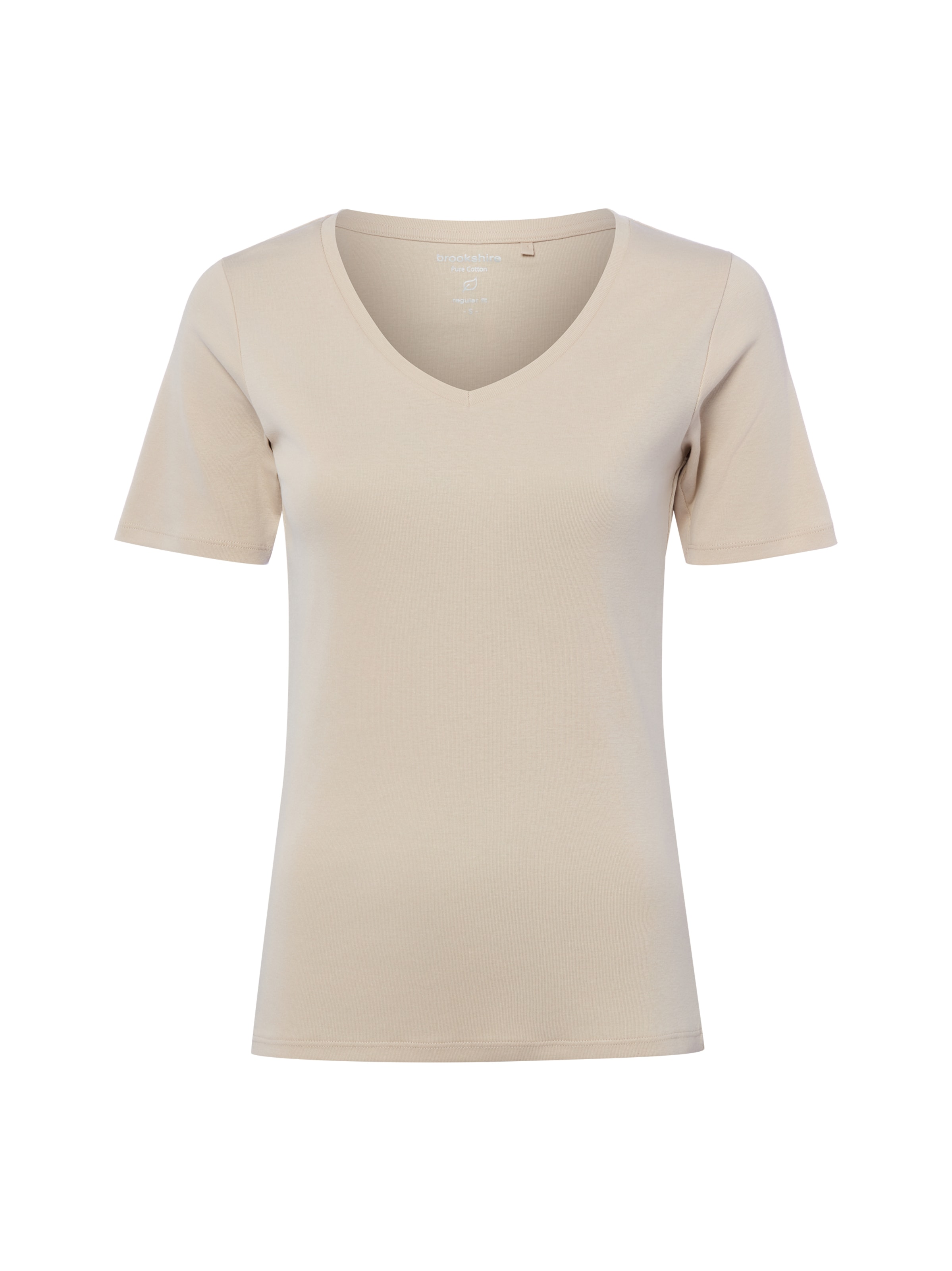 Brookshire Shirt in Beige: front