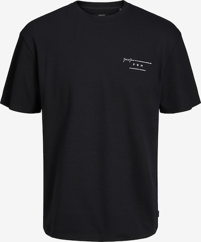 JACK & JONES Camiseta 'SANCHEZ' en negro / blanco, Vista del producto