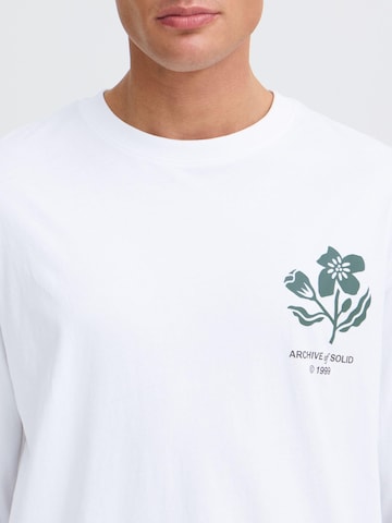 !Solid - Sudadera 'SDFulton' en blanco