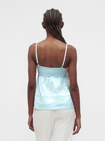 Top di HOLLISTER in blu