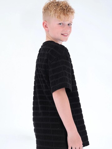 Donder Shirt 'DONDER' in Zwart