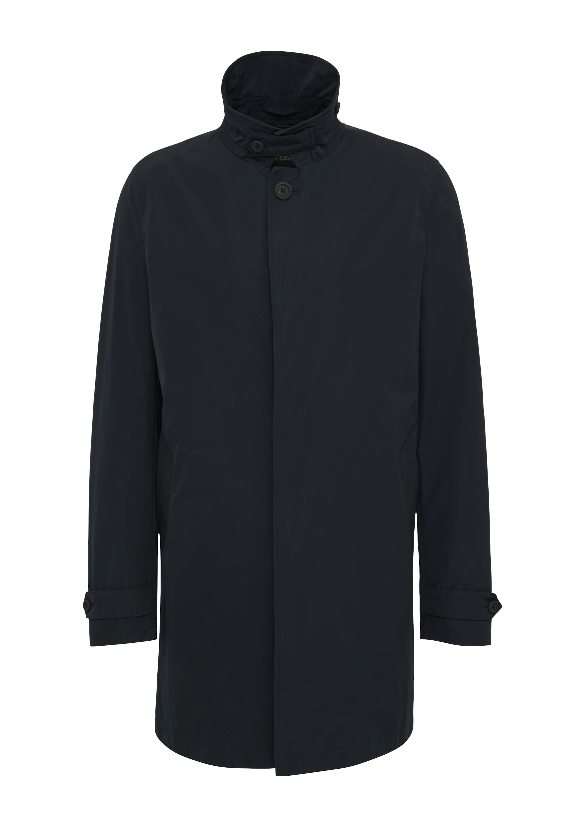 Manteau mi-saison s.Oliver BLACK LABEL en bleu : devant