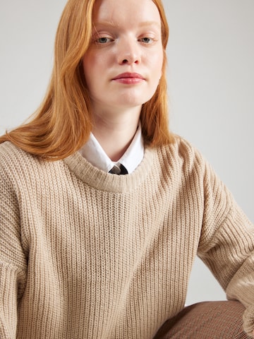 BRAVE SOUL Sweater in Brown