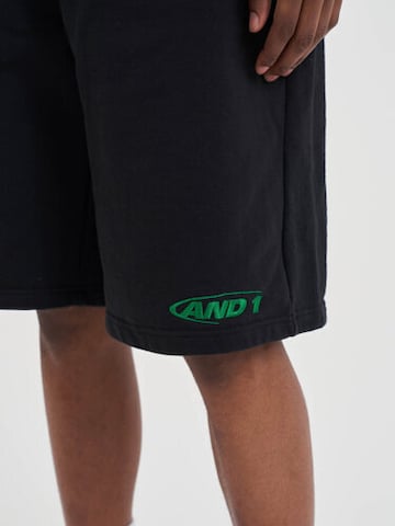 AND1 Štandardný strih Nohavice - Čierna