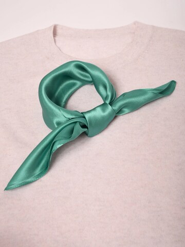 MayTree Scarf 'Seidentuch einfarbig' in Blue