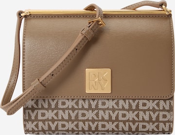 Geantă de umăr 'MONA' de la DKNY pe bej: față