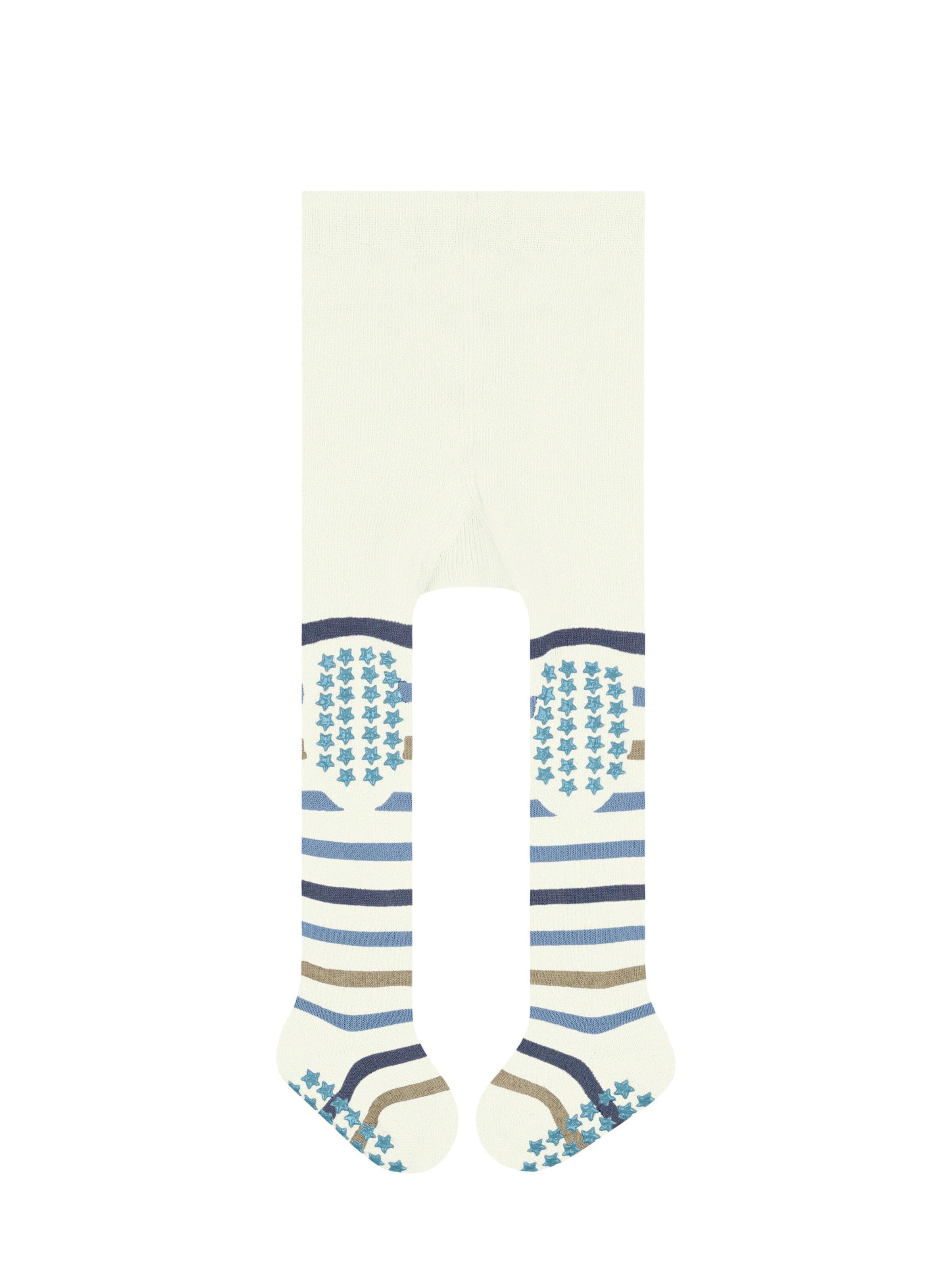 FALKE Tights 'Multi Stripe' in White: front