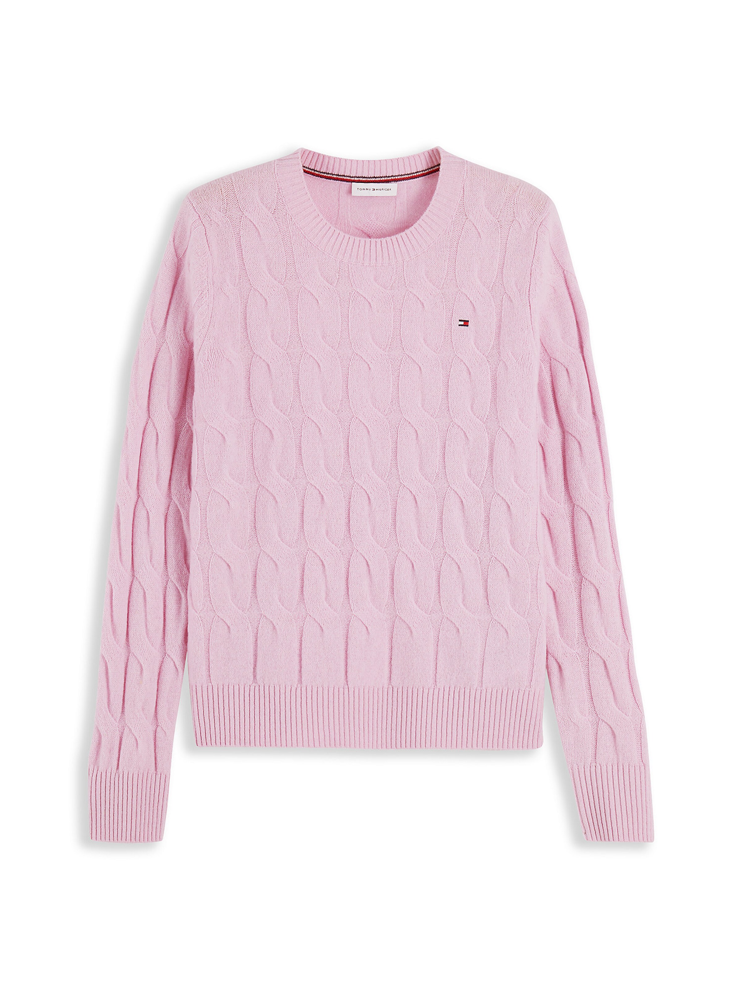TOMMY HILFIGER Pullover in Pink: Vorderseite
