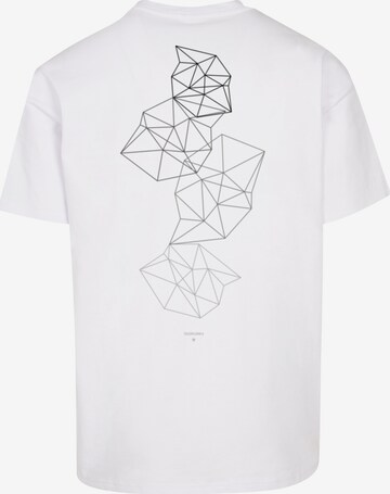 F4NT4STIC Shirt 'Geometric Abstract' in White | ABOUT YOU
