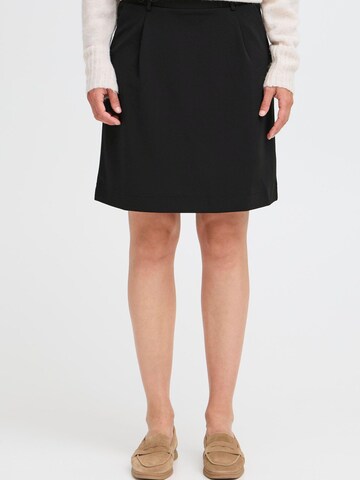 Oxmo - Falda 'Tayra' en negro: frente