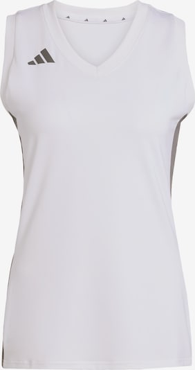 ADIDAS PERFORMANCE Sporttop 'Quickset' in weiß, Produktansicht