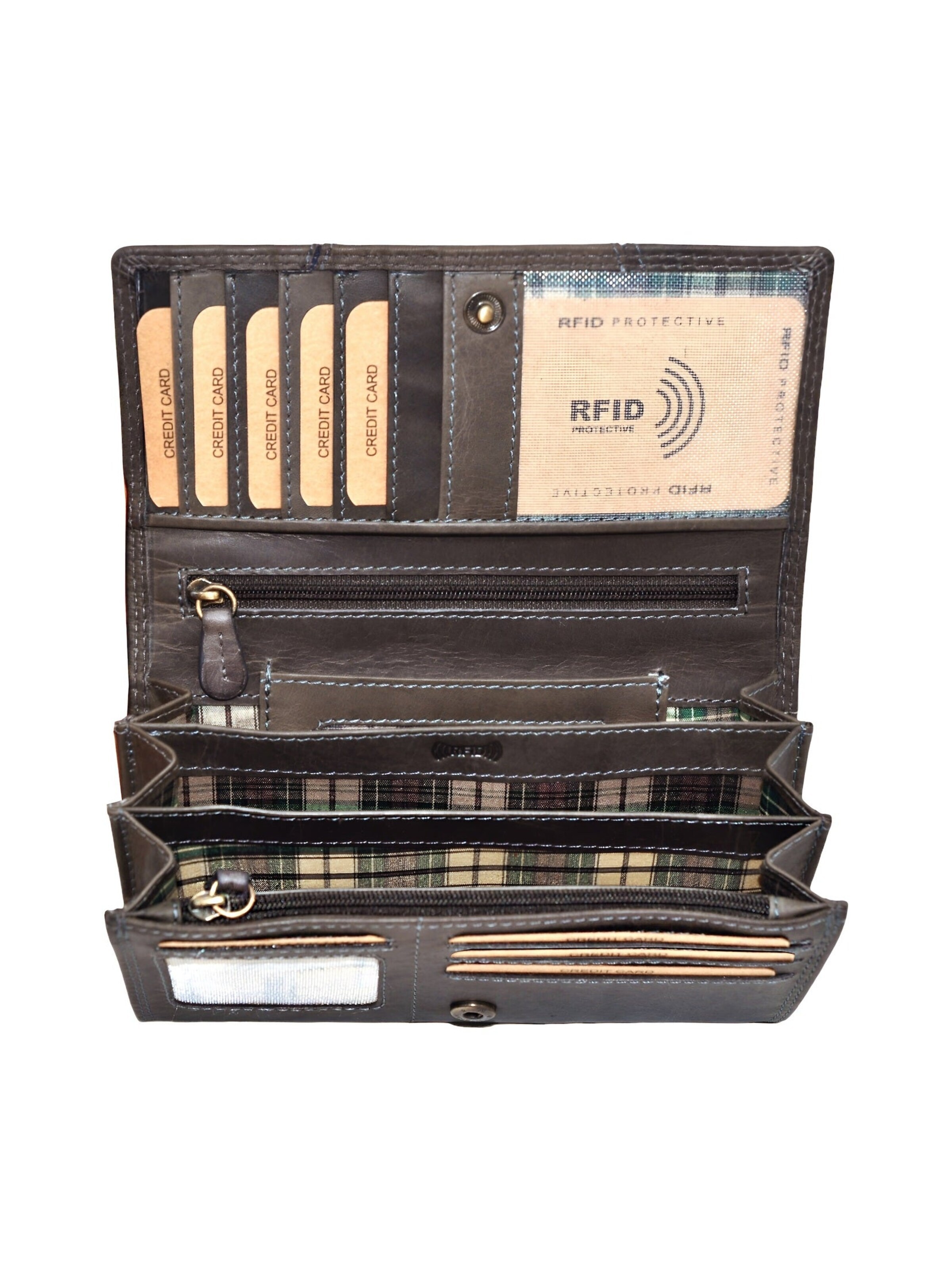 Benthill Wallet in Grey