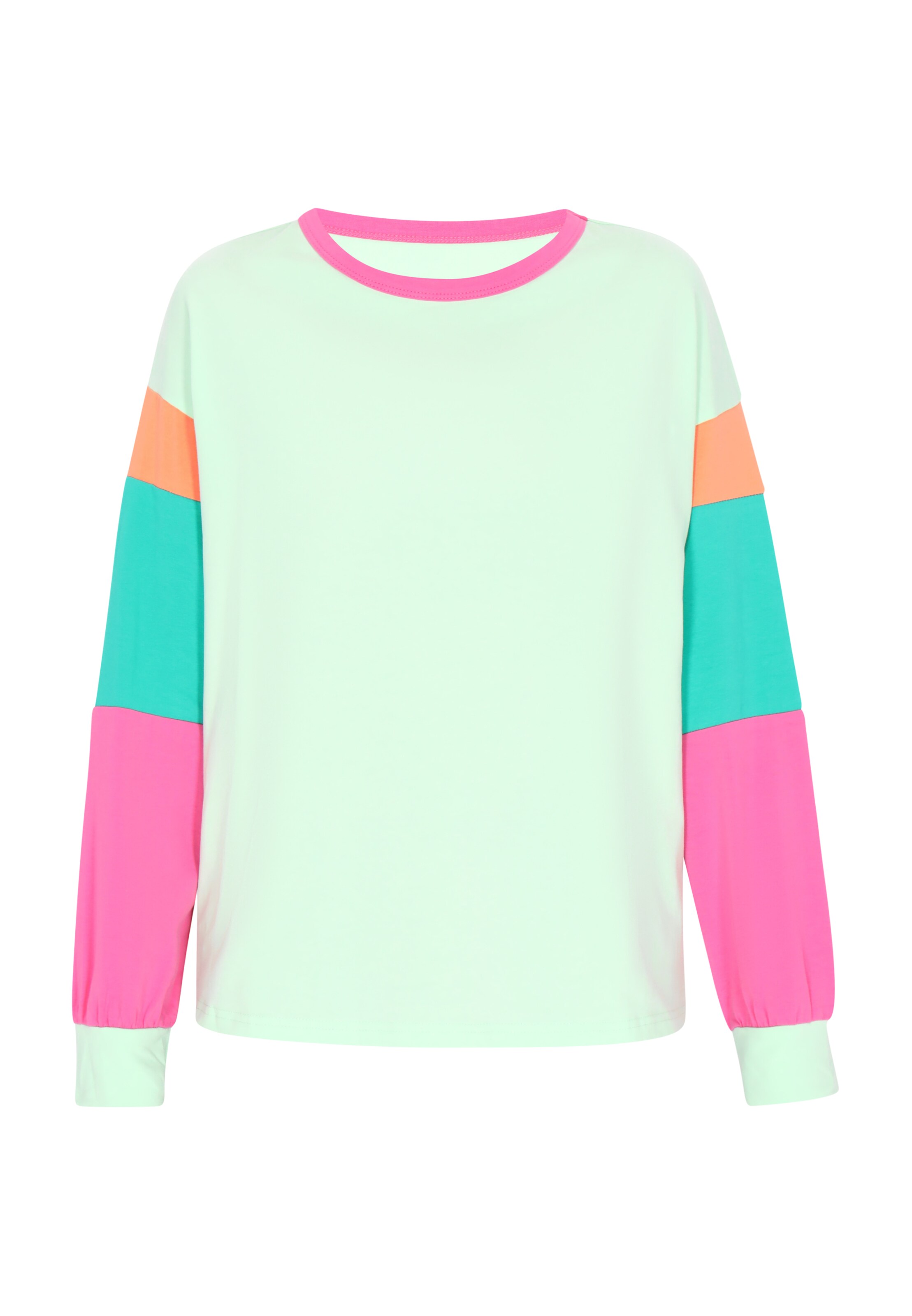 swirly Футболка в Зеленый: спереди