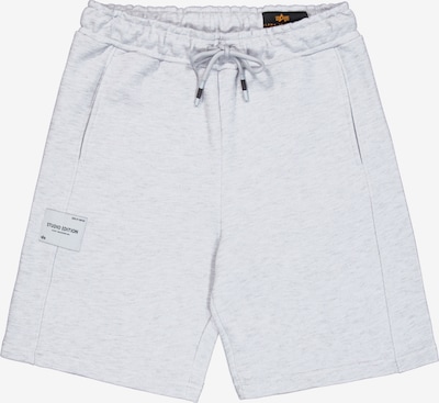 ALPHA INDUSTRIES Sporta bikses, krāsa - pelēks, Preces skats