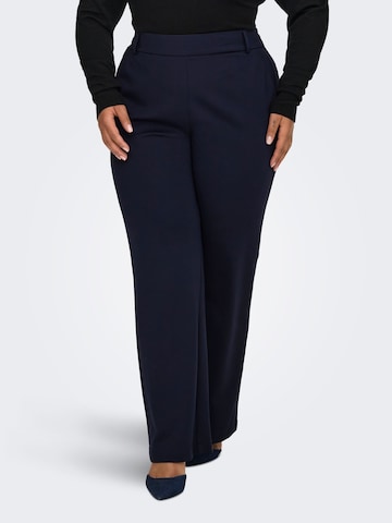 ONLY Carmakoma Loosefit Broek 'CARGOLDTRASH' in Blauw: voorkant