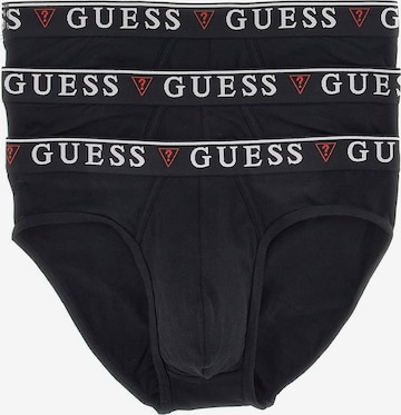 GUESS Slip 'BRIAN HERO' in Schwarz: Vorderseite