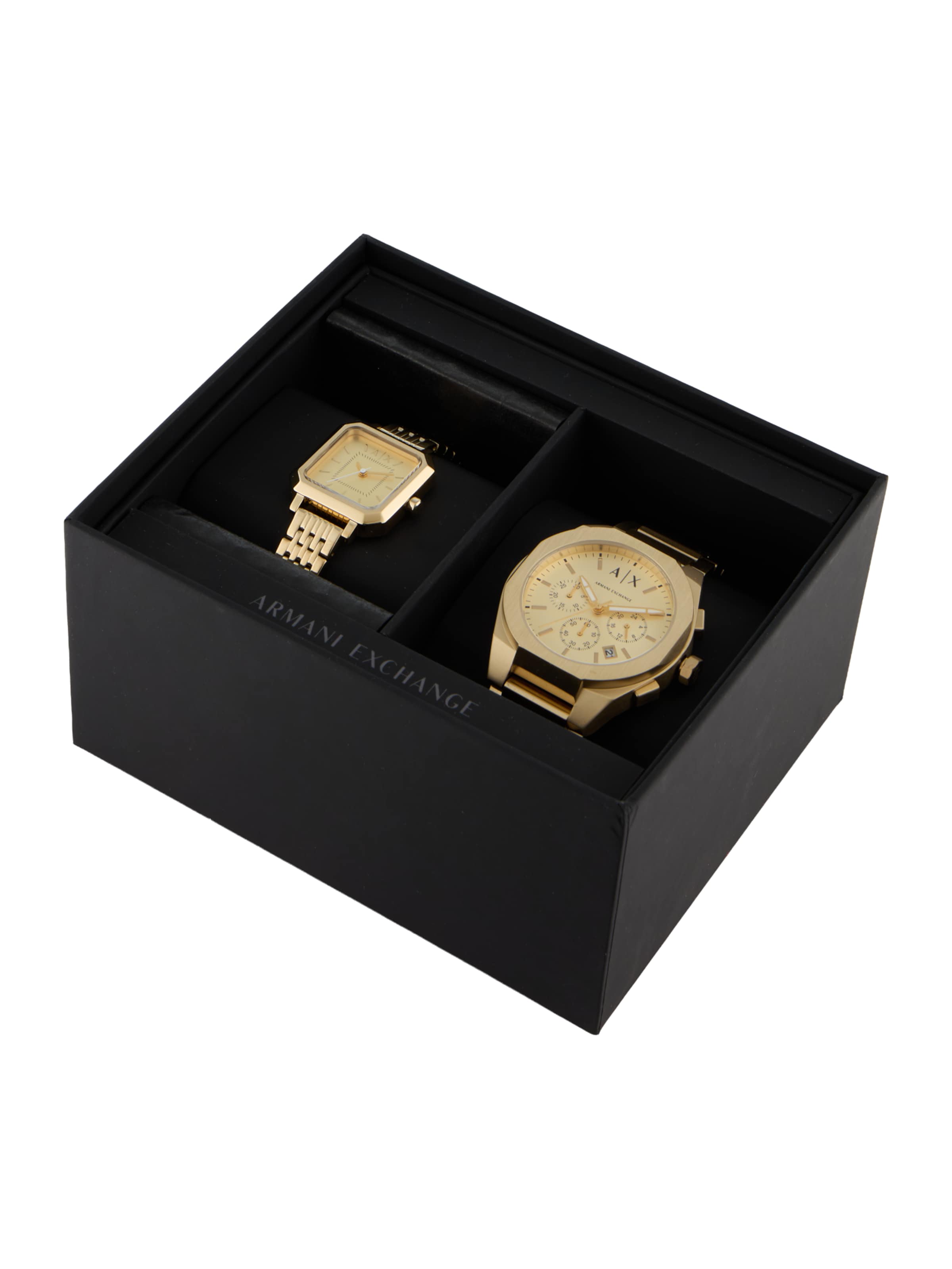 ARMANI EXCHANGE Аналоговые часы в Золотой