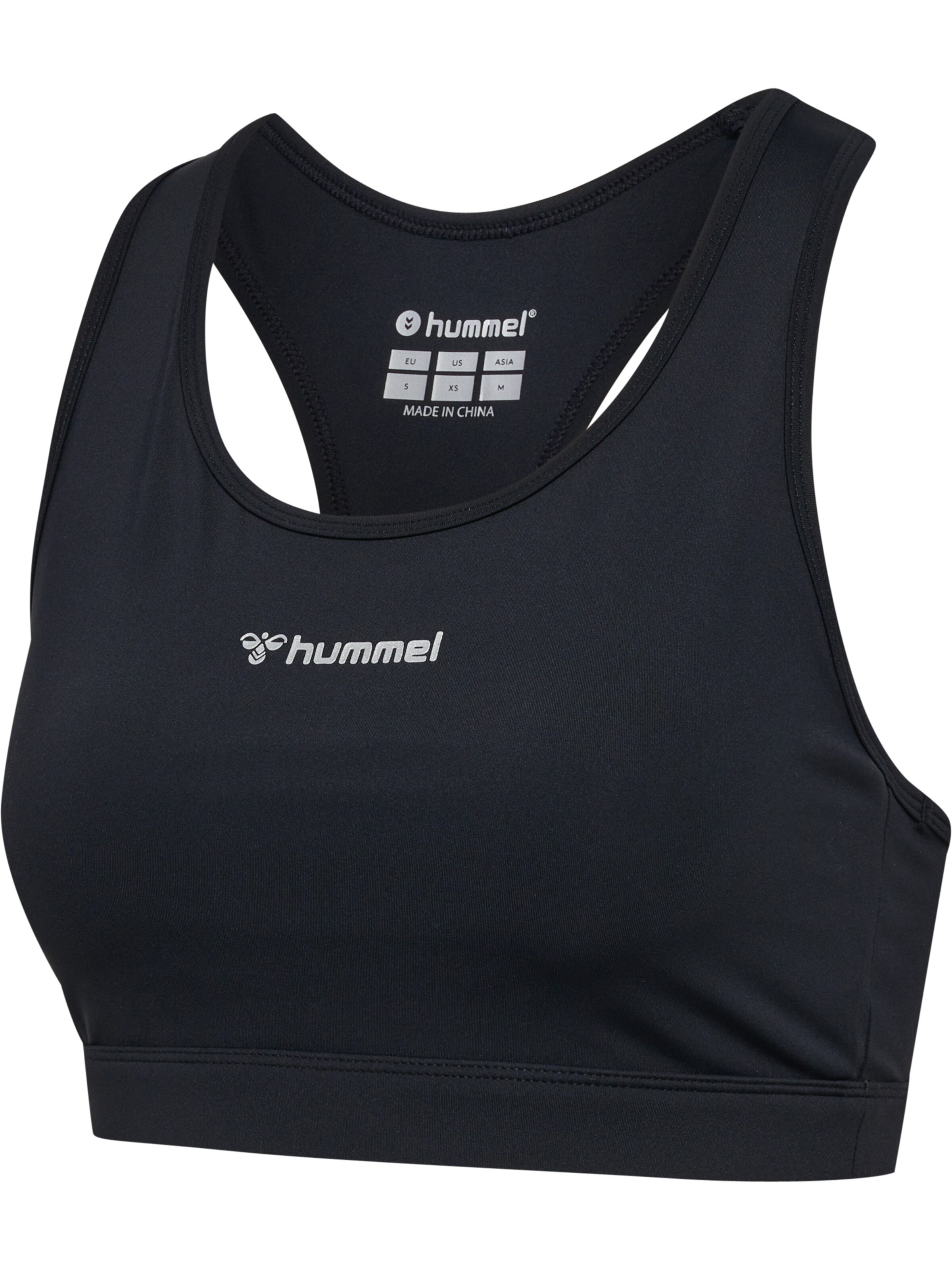 Hummel Bustier Sport bh in Zwart