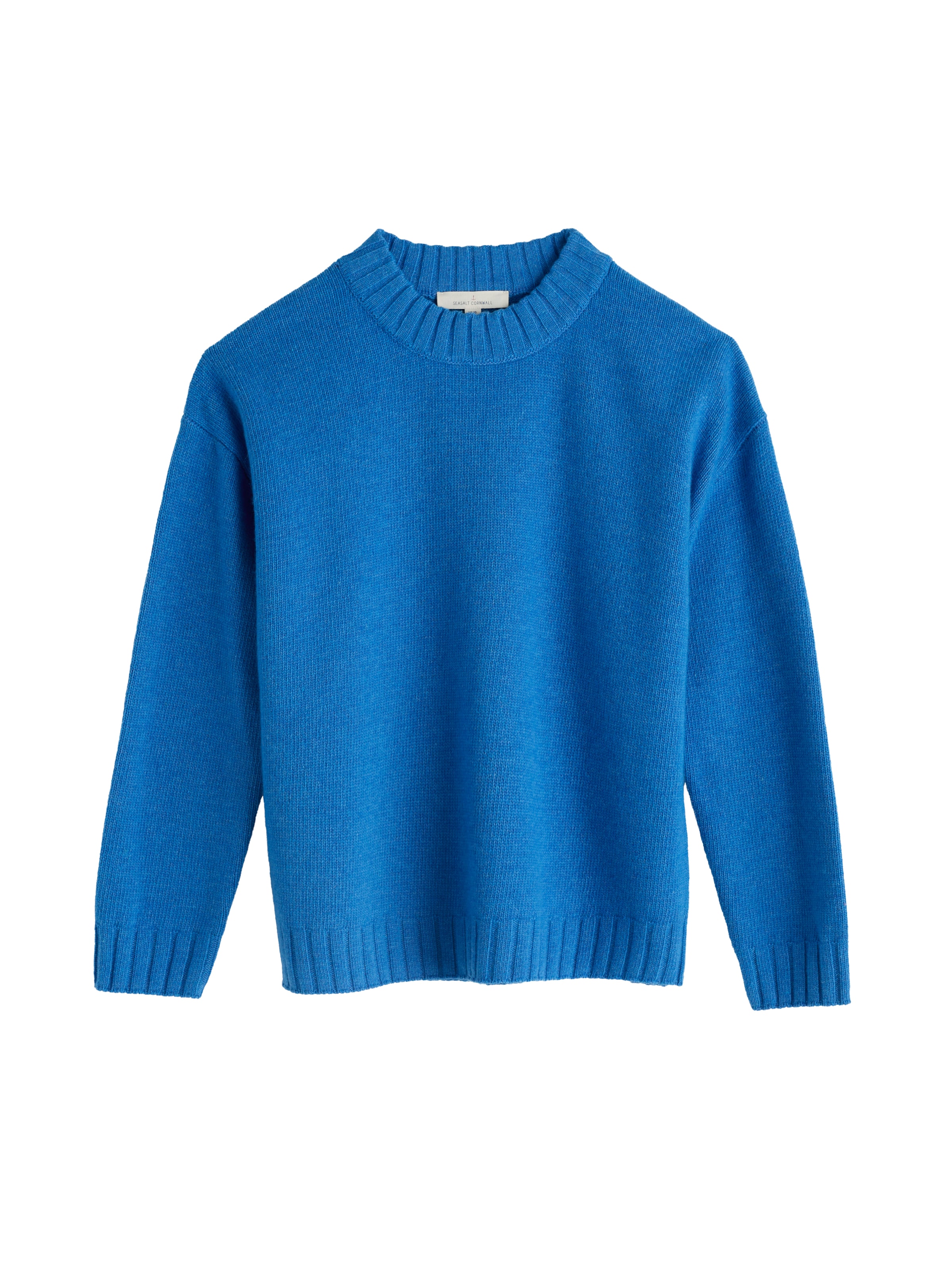 Seasalt Cornwall Neulepaita 'Evening Bay' värissä sininen: etupuoli