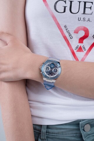 GUESS Uhr 'Athena' in Blau