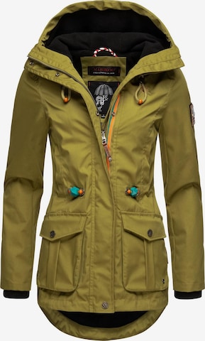 MARIKOO Between-Season Jacket 'Babetaa' in Green