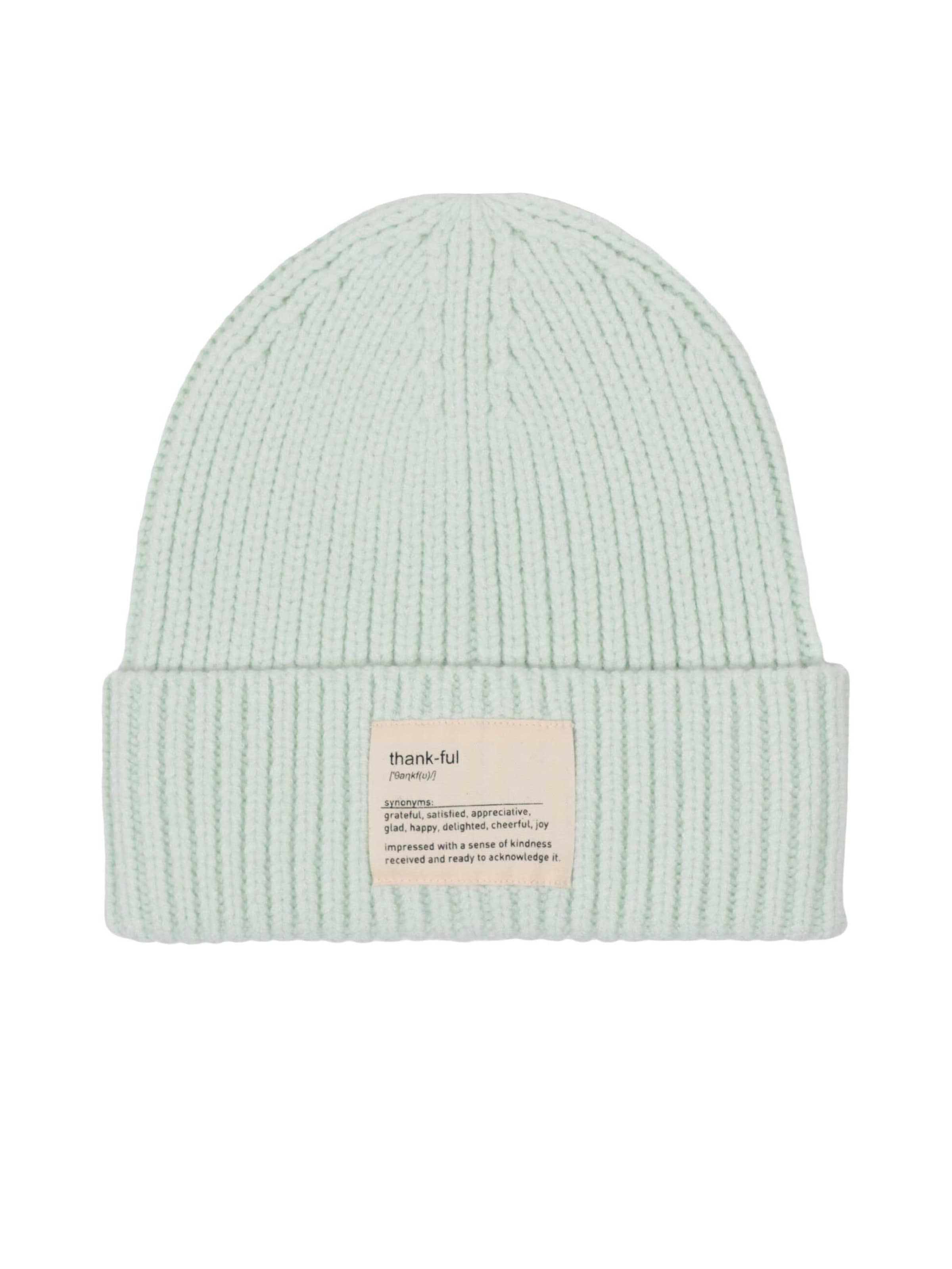 SAMAYA Mütze in Grün: Vorderseite