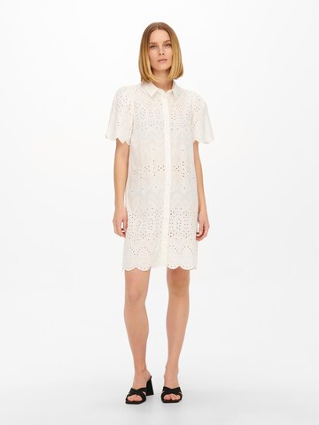 Robe-chemise 'Kalli' JDY en blanc