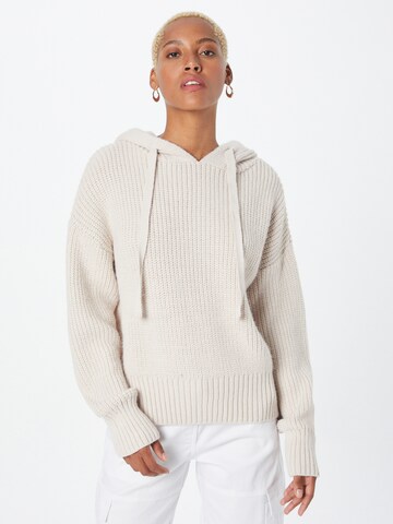 ABOUT YOU Sweater 'Juna' in White: front