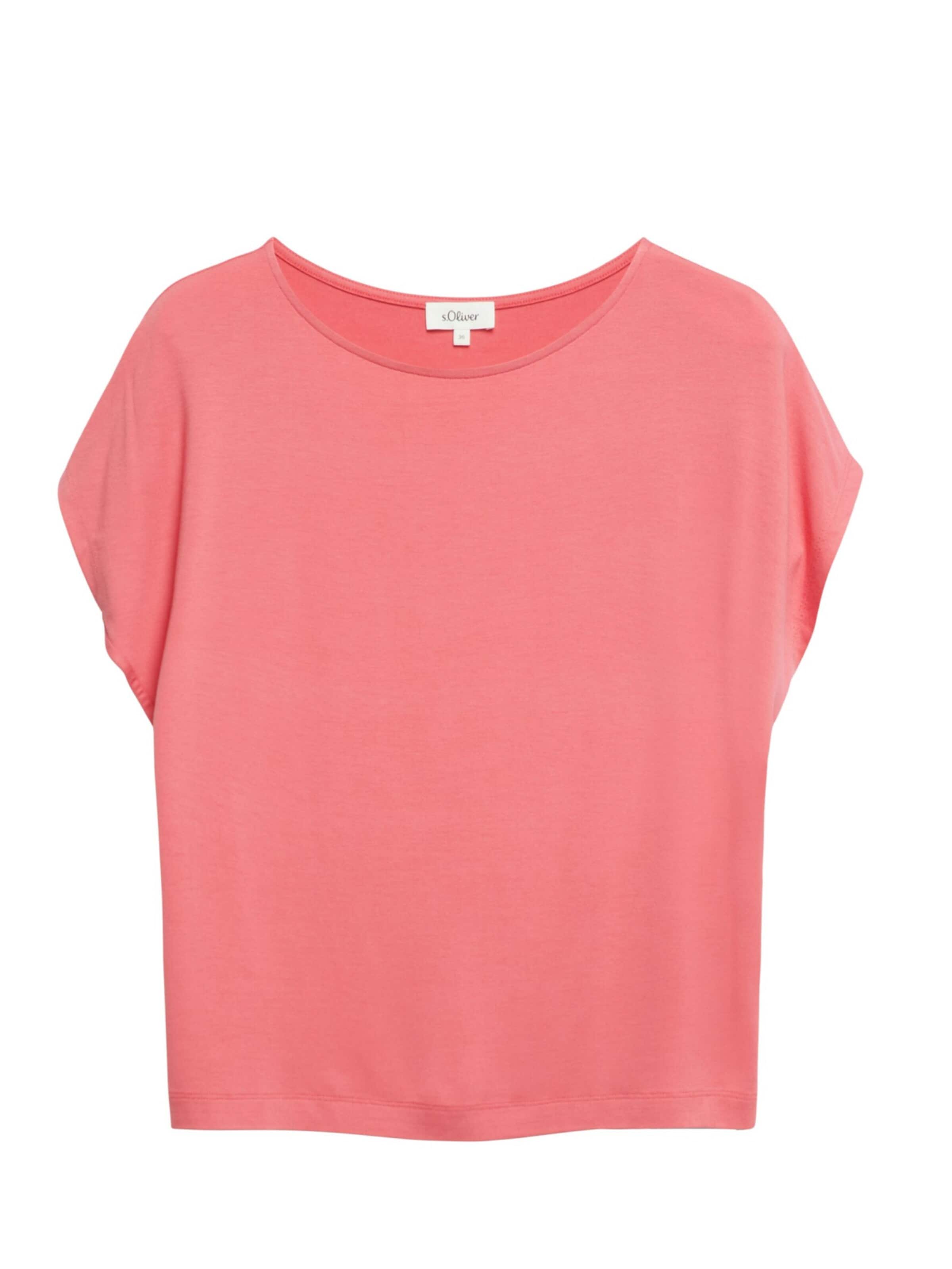 s.Oliver Shirt 's.Oliver - Dames t-shirt' in XL in de kleur Pink, Productweergave