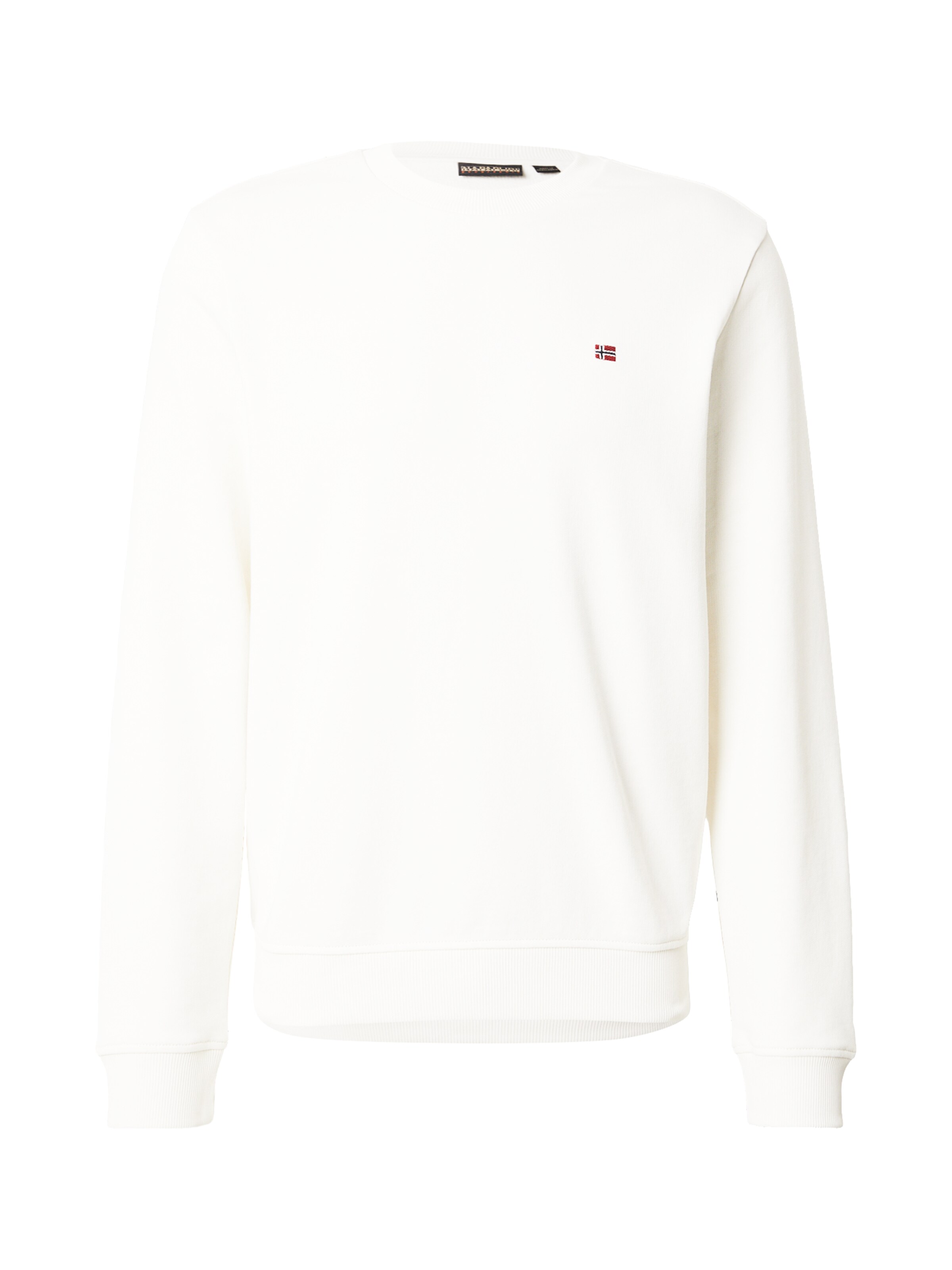 Sweat-shirt 'BALIS' NAPAPIJRI en blanc : devant