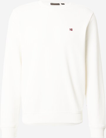 Sweat-shirt 'BALIS' NAPAPIJRI en blanc : devant