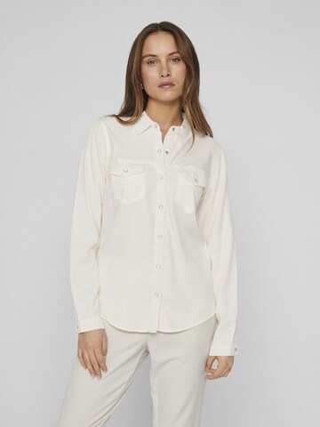 VILA Bluse i beige: forside