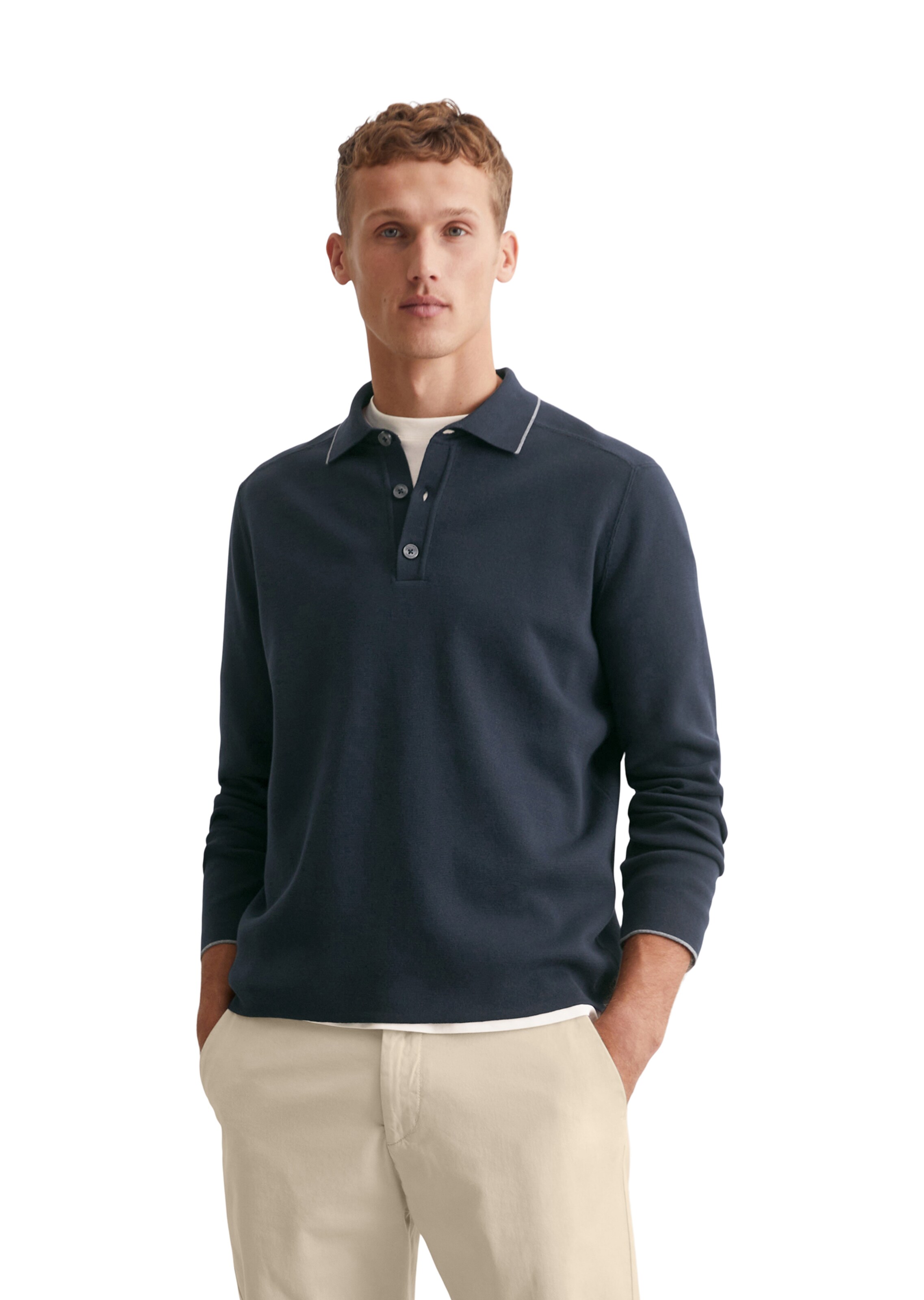 Marc O'Polo Pullover in Blau: Vorderseite