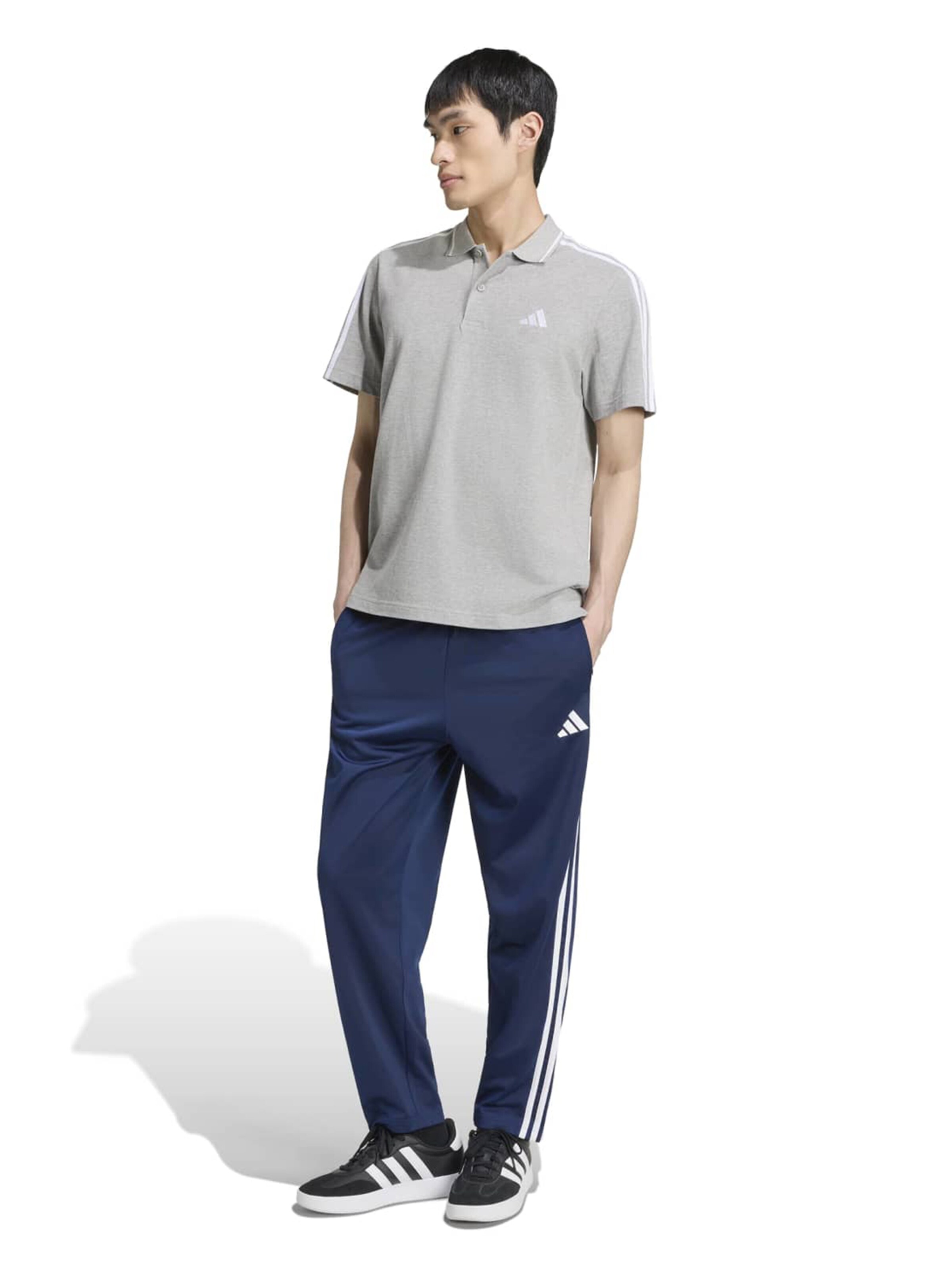 Effilé Pantalon de sport 'DAYRDY' ADIDAS SPORTSWEAR en bleu