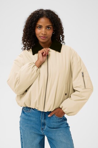 Veste mi-saison 'KAroska' Kaffe en beige : devant