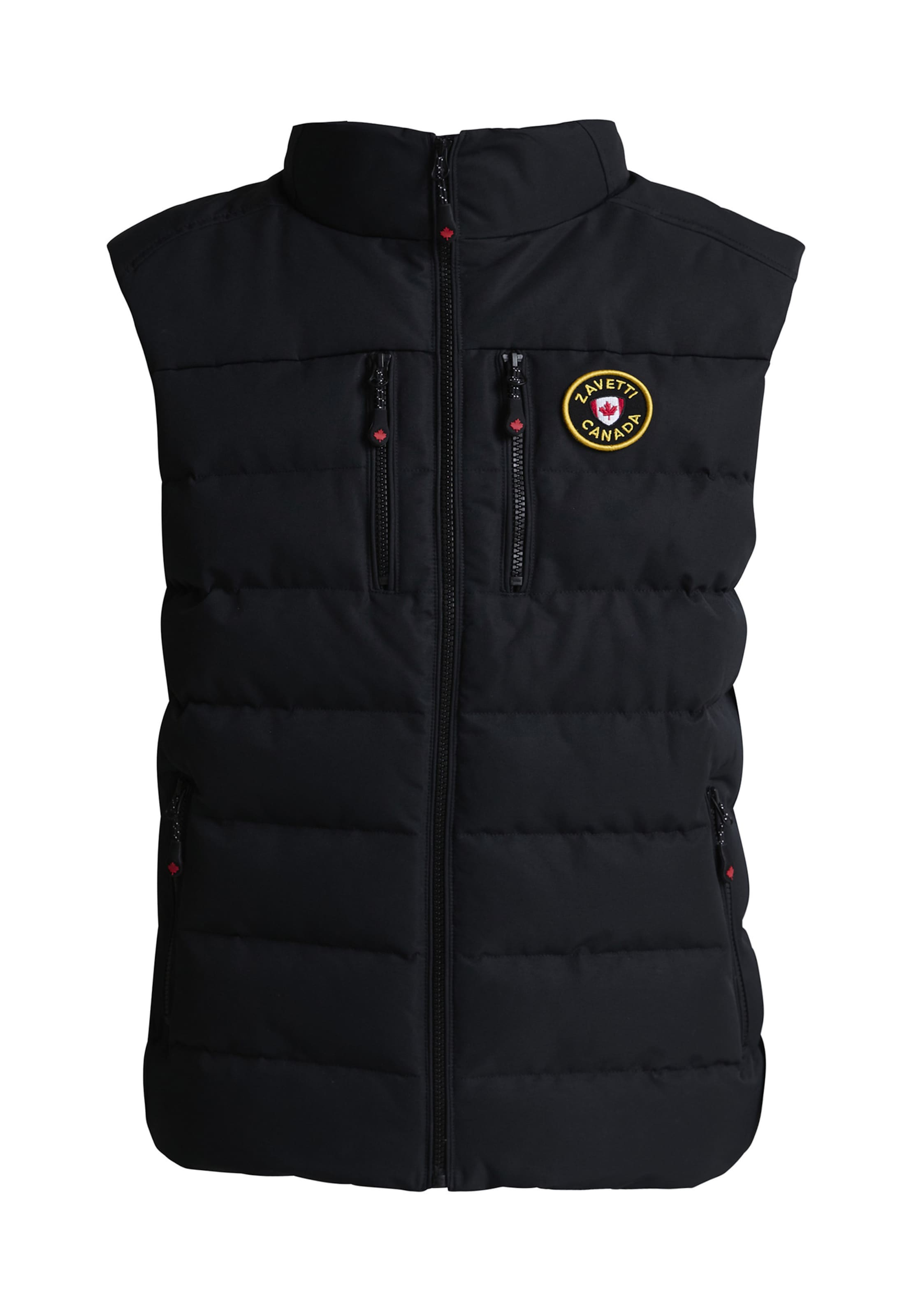 Gilet 'Oshawa 3.0' Zavetti Canada en noir : devant