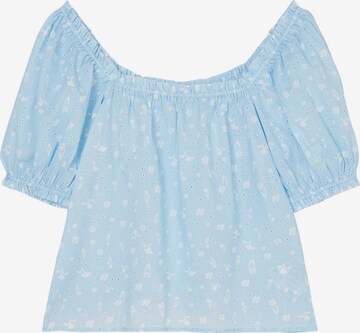 Marc O'Polo DENIM Blouse in Blauw: voorkant