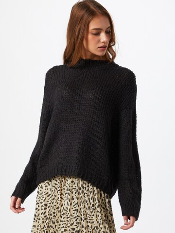 24COLOURS Sweater in Black: front