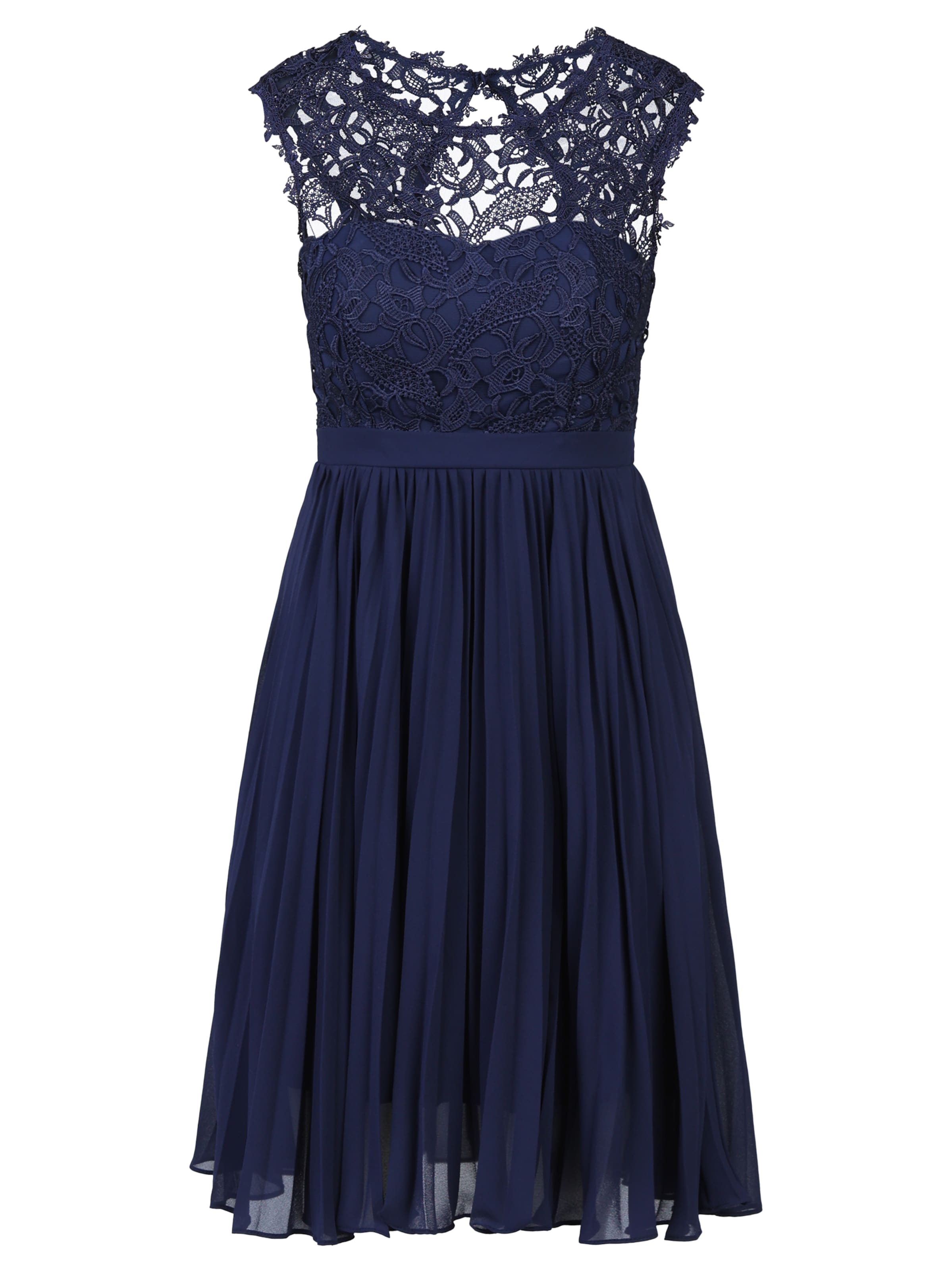 KraimodKoktel haljina - plava boja: prednji dio