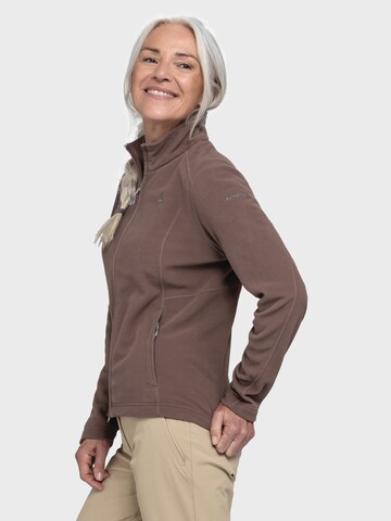 Schöffel Functionele fleece jas 'Leona3' in Lila