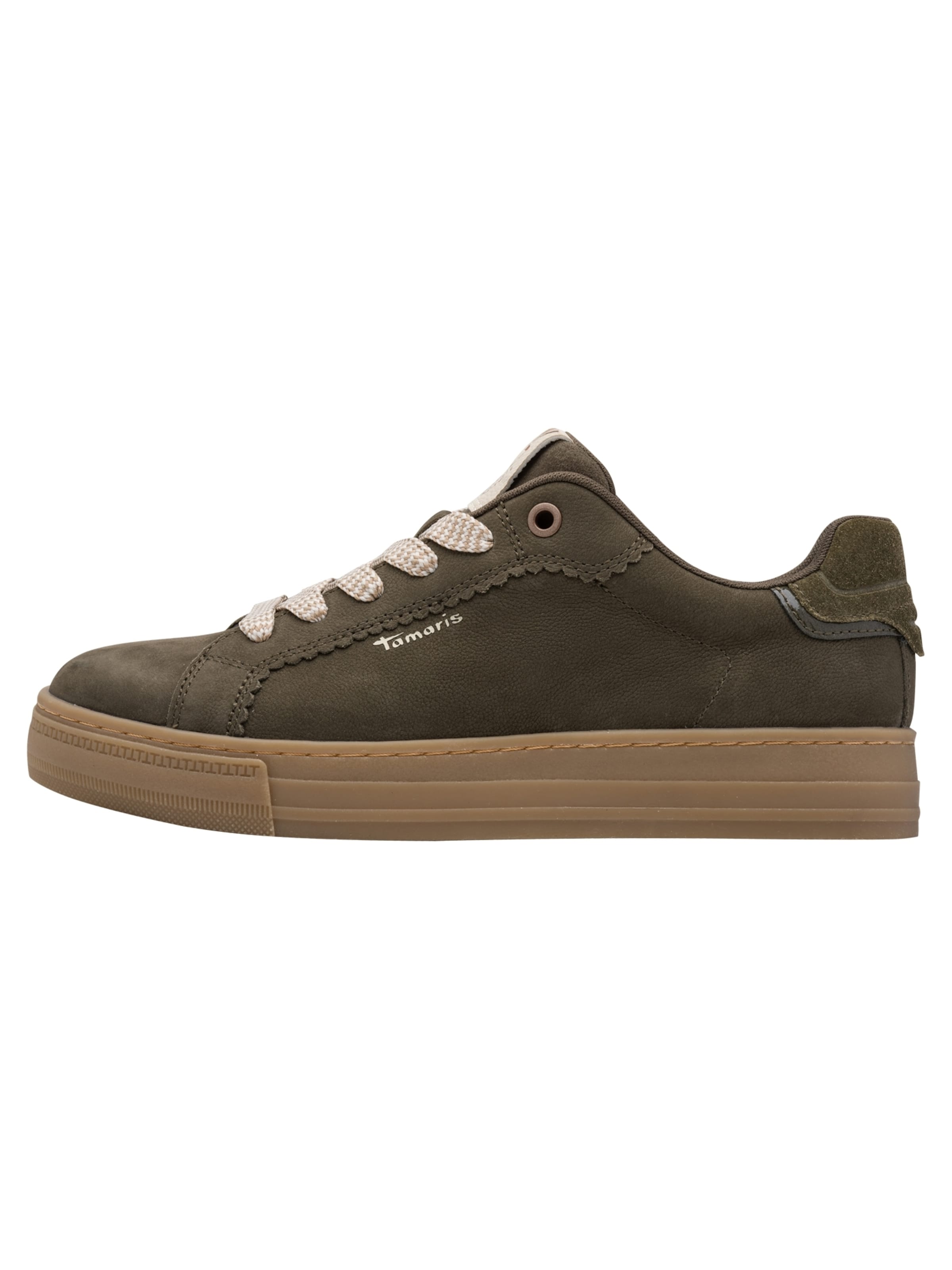 Tamaris Sneakersy niskie w kolorze zielony