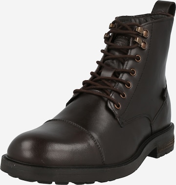 LEVI'S ® Lace-Up Boots 'EMERSON 2.0' in Brown: front