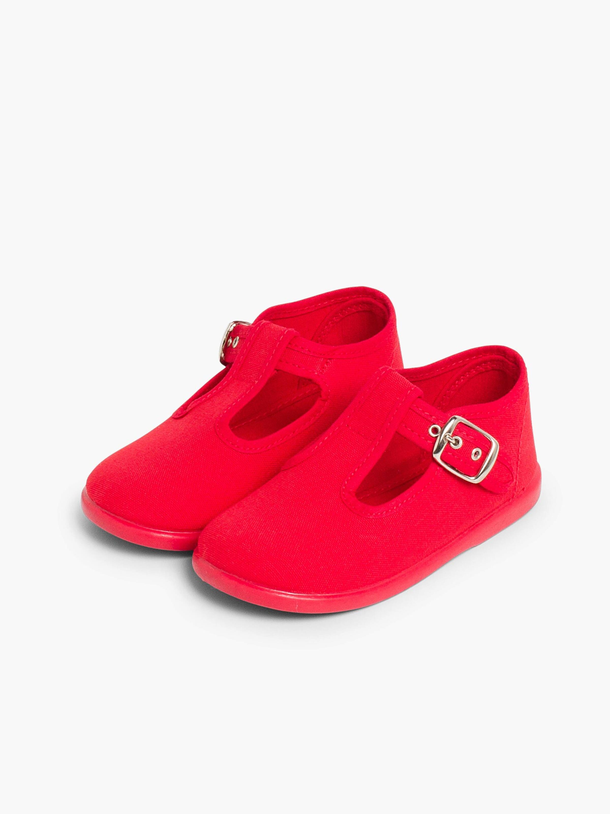 Pisamonas First-Step Shoes in Red
